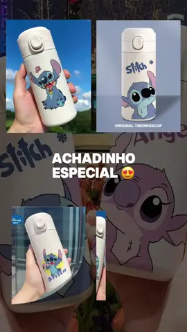 ✨ Genteee, olha esse achadinho que eu PRECISAVA mostrar pra vocês! 💙 Achei essa garrafa térmica do Stitch e tô simplesmente apaixonada! 😍 Além de ser a coisa mais fofa do mundo, ela mantém a bebida na temperatura certinha por horas — perfeita pra levar na bolsa, pra faculdade ou pro trabalho! 🌺🥤 É aquele tipo de produtinho que une fofura + utilidade, sabe? E o melhor: o preço tava mara! 🛍️ Corre garantir a sua porque essas belezinhas costumam esgotar rápido! #achadinhos #stitch #sertanejo #brasil #Disney #piseiro #forro #liloandstitch #CapCut 