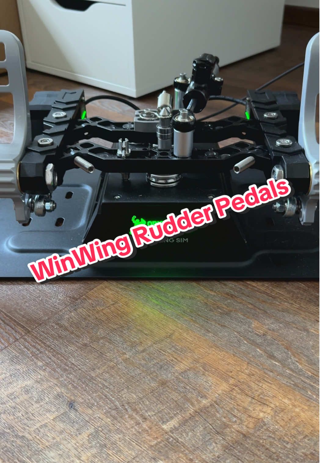 WinWing Orion Rudder Pedals #winwing #msfs2024 #msfs2020 #fyp #flightsim #simhardware #orion #winwing_sim 
