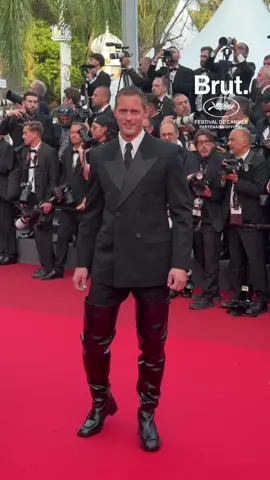 Alexander Skarsgård au Festival de Cannes. #alexanderskarsgard #cannes2025 #festivaldecannes #onregardequoi 
