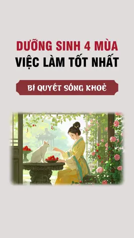 Việc làm tốt nhất giúp dưỡng sinh 4 mùa #loisongtruongtho #songkhoe #songlanhmanh #duongsinh #xuhuong #phongbenh #matngu 