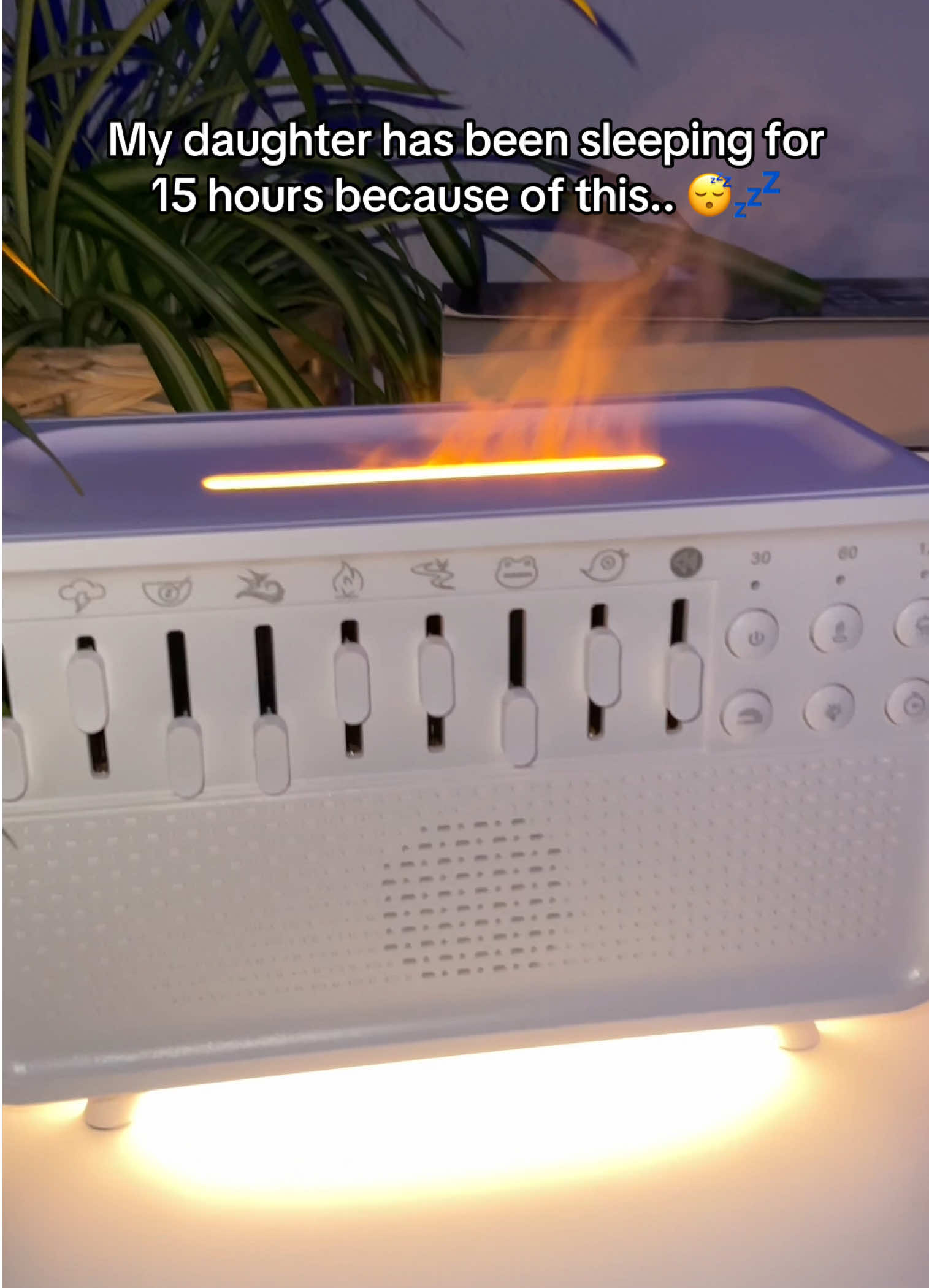 His sleep has improved so much since he got this white noise humidifier 🥹😴 45% OFF on our site, get yours now!❤️ #humidifier #whitenoise #insomnia #sleep #relax #anxiety #roomdecor  Humidifier with bluetooth speaker  Thanks to this white noise humidifier with rain and soothing sounds, she can sleep faster and better—perfect for those with insomnia, anxiety, and stress