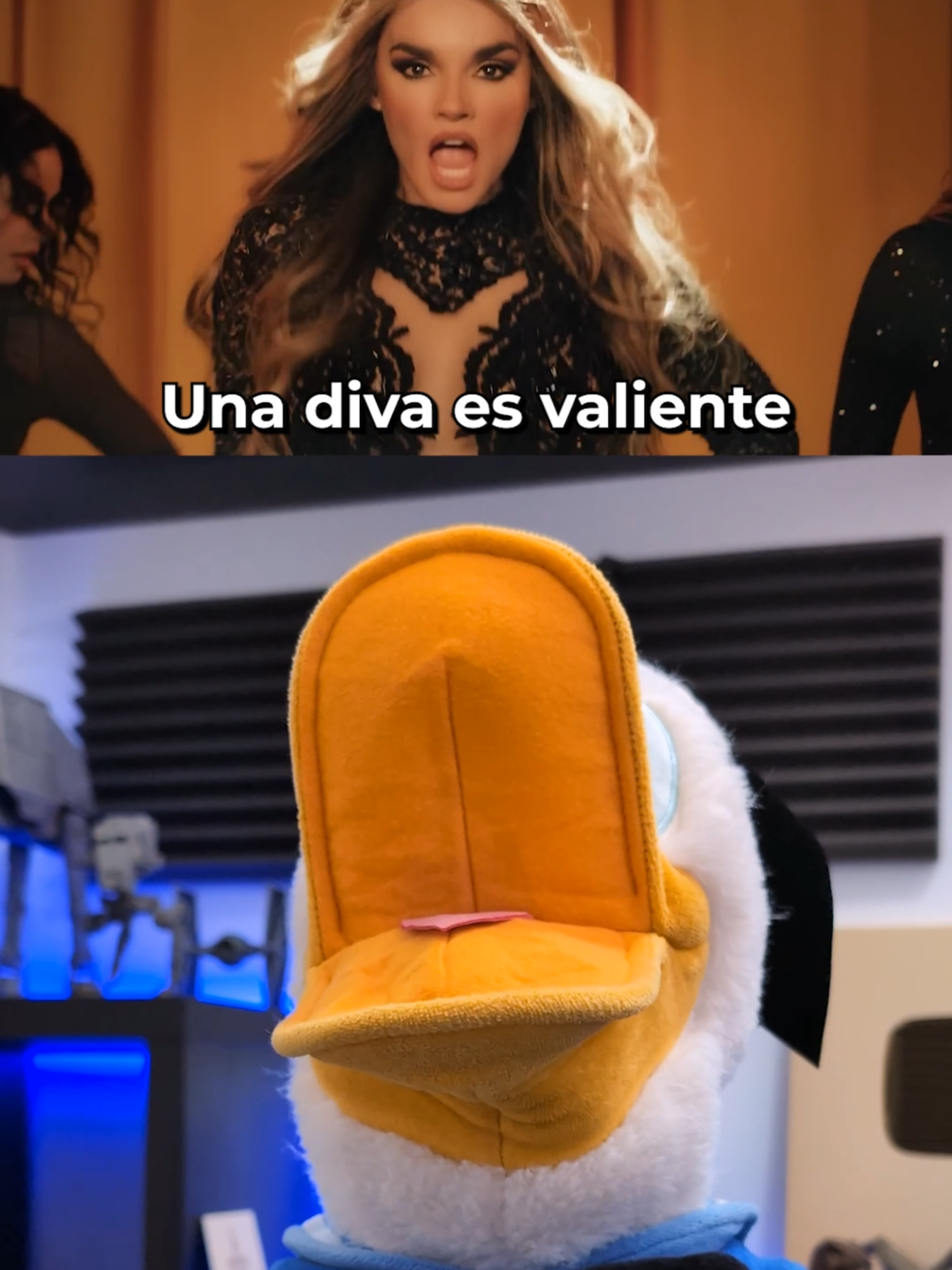Los vecinos me quieren muchísimo 🎤 #melody #eurovision #diva #doblaje #humor