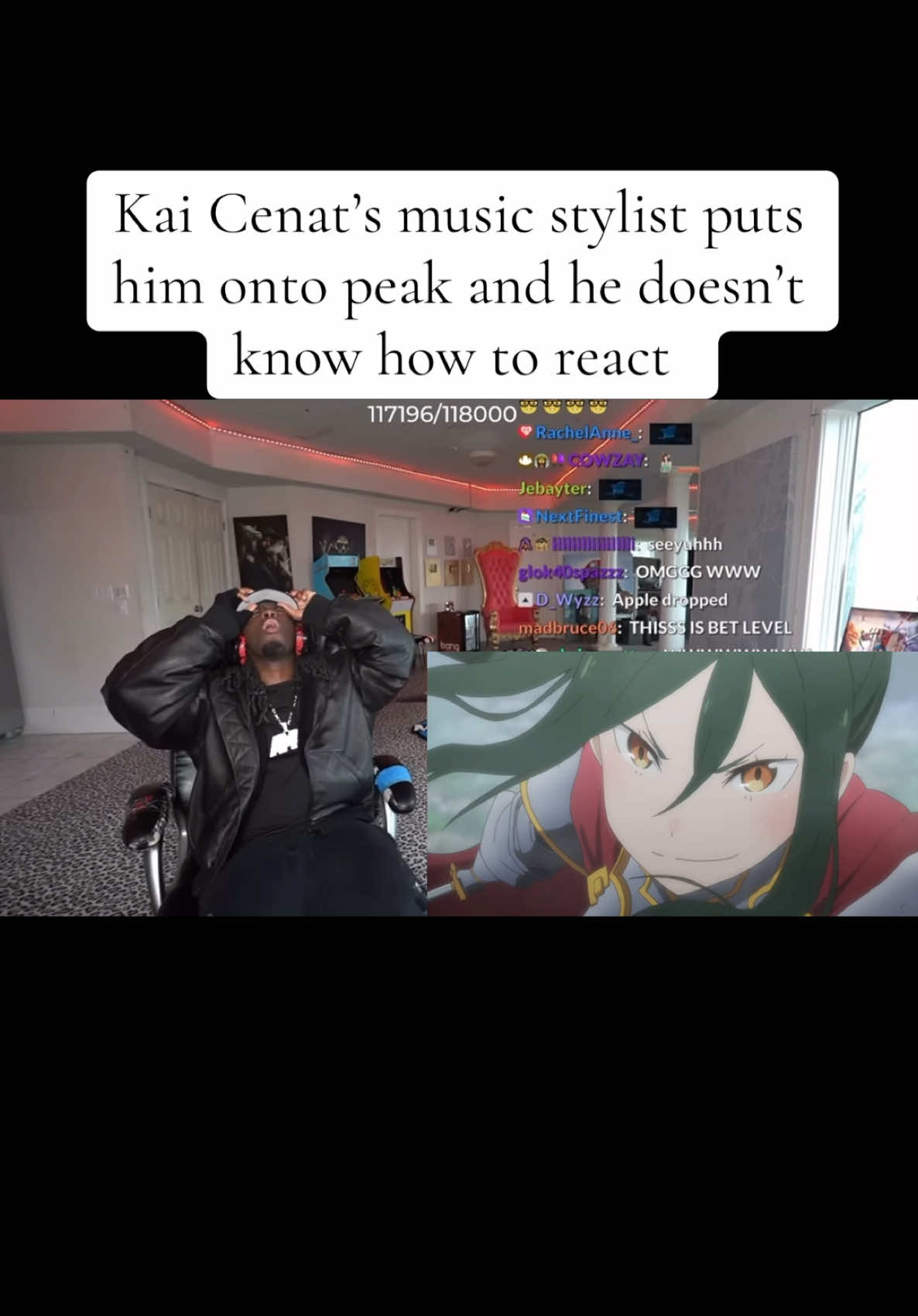 Calmest Reaction to Re:Zero #fypシ #rezero #rezerostartinglifeinanotherworld #animeopening #peakfiction #kaicenat #anitok #xyzbca #foryoupage 