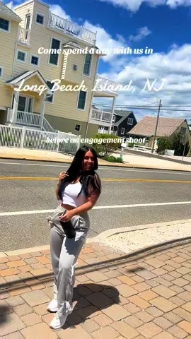 Come spend a day with us! We have 110 days until the wedding and we meet our photographer in person for the first time today! So excited to share these pictures soon🫶🏼 #longbeachisland #lbi #barnegatbay #beachphotoshoot #engagementphotoshoot #njbride #2025bride #2026bride 