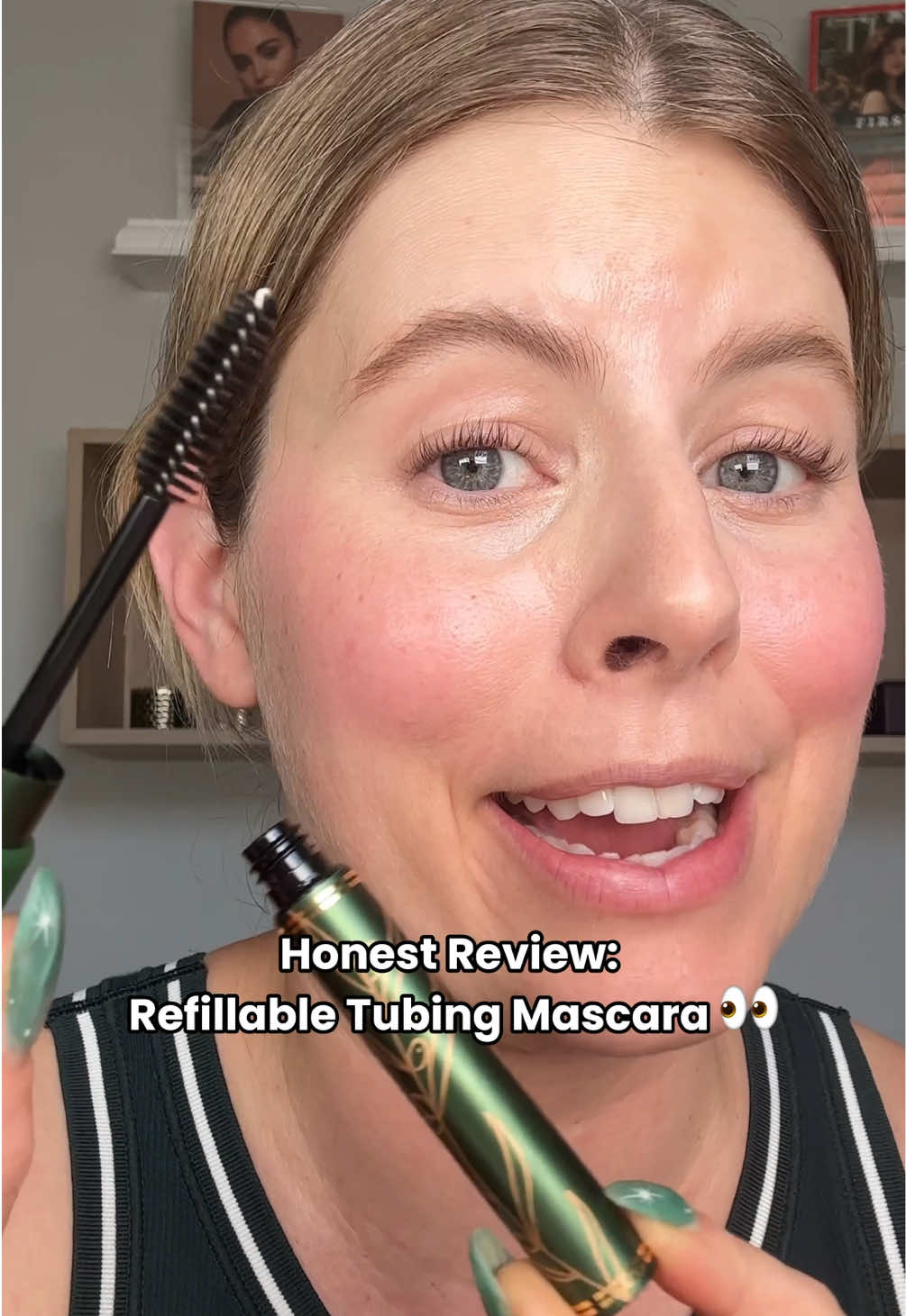 I will continue to follow this brand's journey to see if things improve  @Aer Cosmetics #cleanbeauty #tubingmascara #makeupreview