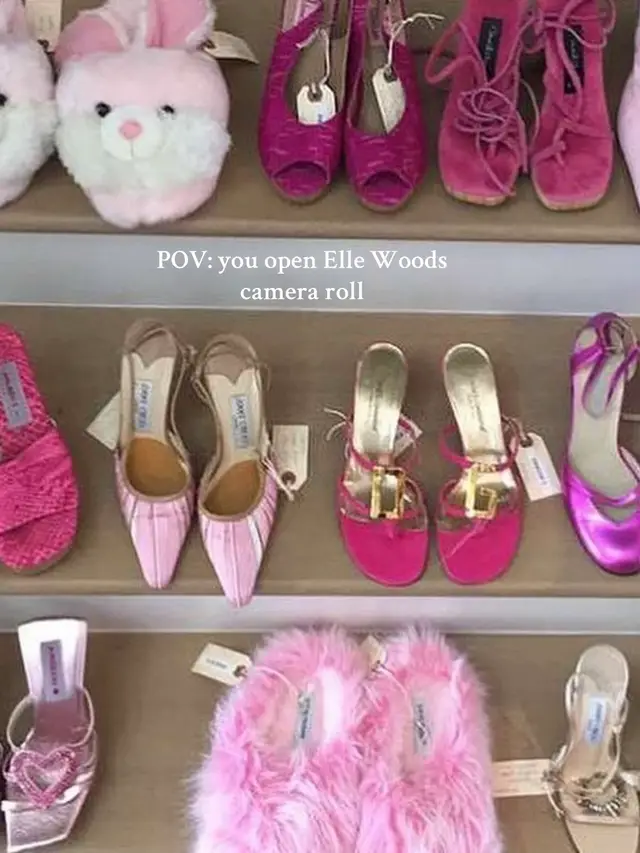 Who wouldn’t want Elle Woods’ closet? 🫶🏻💖 #ellewoods #pinkaesthetic #legallyblonde #ellewoodsvibes #summeroutfit #cameraroll #photodump #summer2025 #creatorsearchinsights