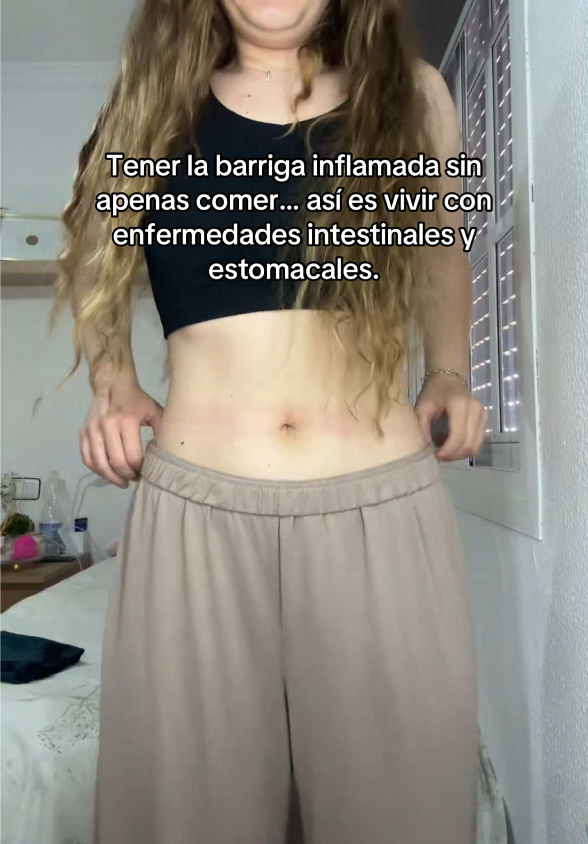 Mi lucha diaria de hace años😩 #viral_video #virał #viralvideos #parati #fyp #fyppp #tik_tok #dolor #body #barriga #hinchada #hinchazonabdominal #enfermedad #estomago 