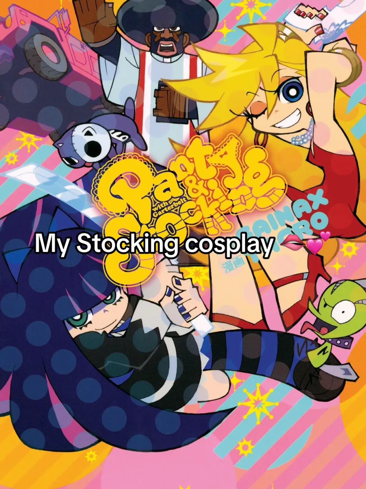 Rawr #pantyandstocking #stocking #fyp #angel #cosplay 