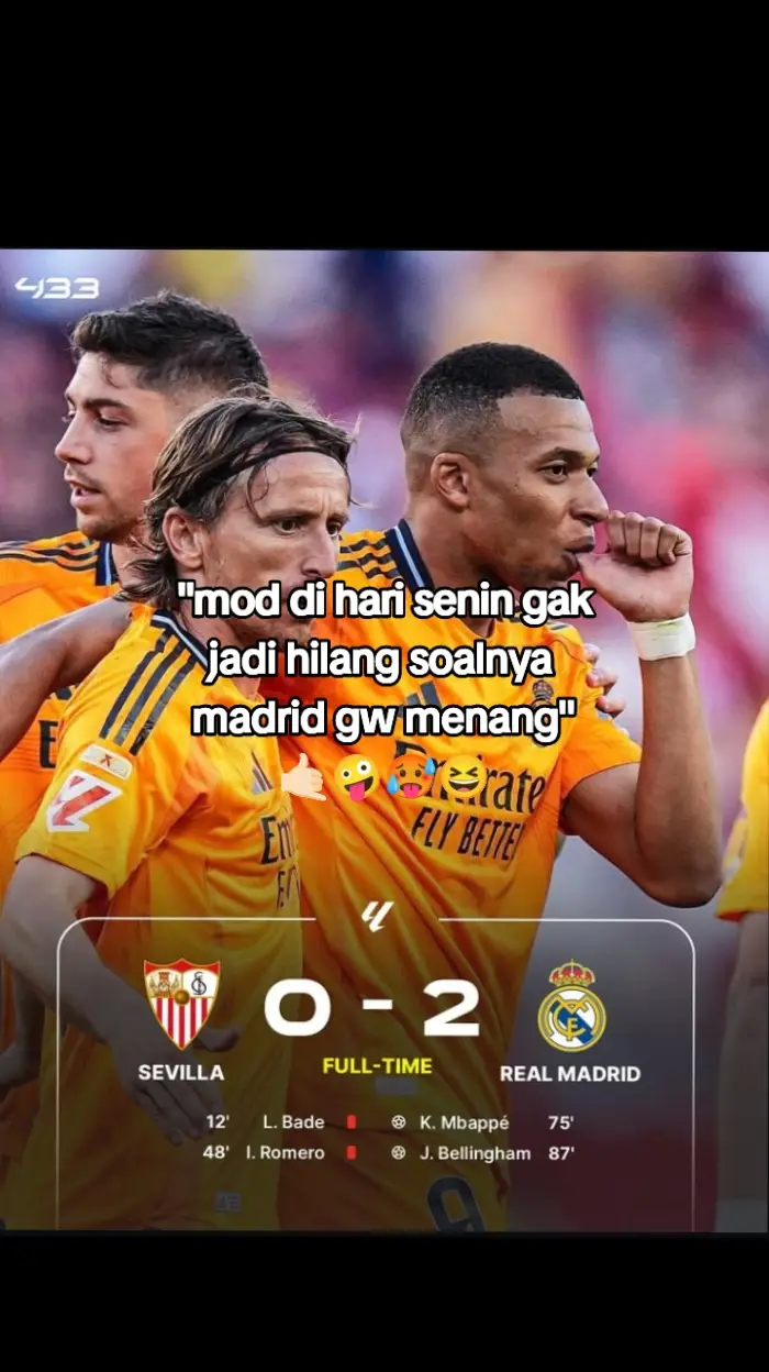 jadi semangat dong😆 #realmadrid #halamdrid🤍👑 #🤍 #xyzabc #madritas 