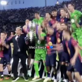 Visca Barça❤️💙#barcelona #laliga #trophy #barcelonatrophy #celebration #villareal #football #edit #fyp #viral