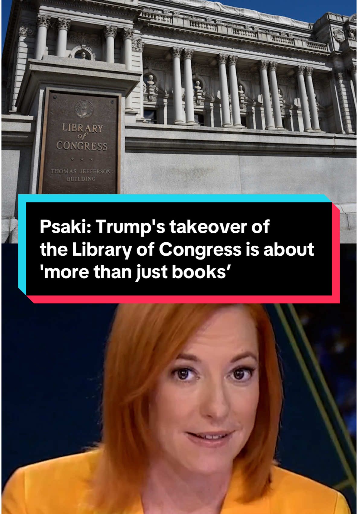 Deputy Attorney General Todd Blanche, who represented Donald Trump in his 2024 New York hush money trial, has been appointed acting Librarian of Congress, replacing Carla Hayden. The White House dismissed Hayden following conservative criticism of her alleged “woke” agenda. Jen Psaki fact-checks the White House's claims and explains why Trump's installation of Blanche is “incredibly concerning.” #libraryofcongress #carlahayden #toddblanche #donaldtrump #politics #news 