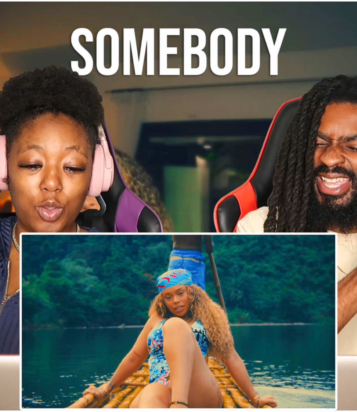 Latto - Somebody 🔥 #latto #somebody #biglatto #musicvideo #fyp #reaction #couple #youtube #foryoupage #zyandshrimp #zyandshrimpreactions 