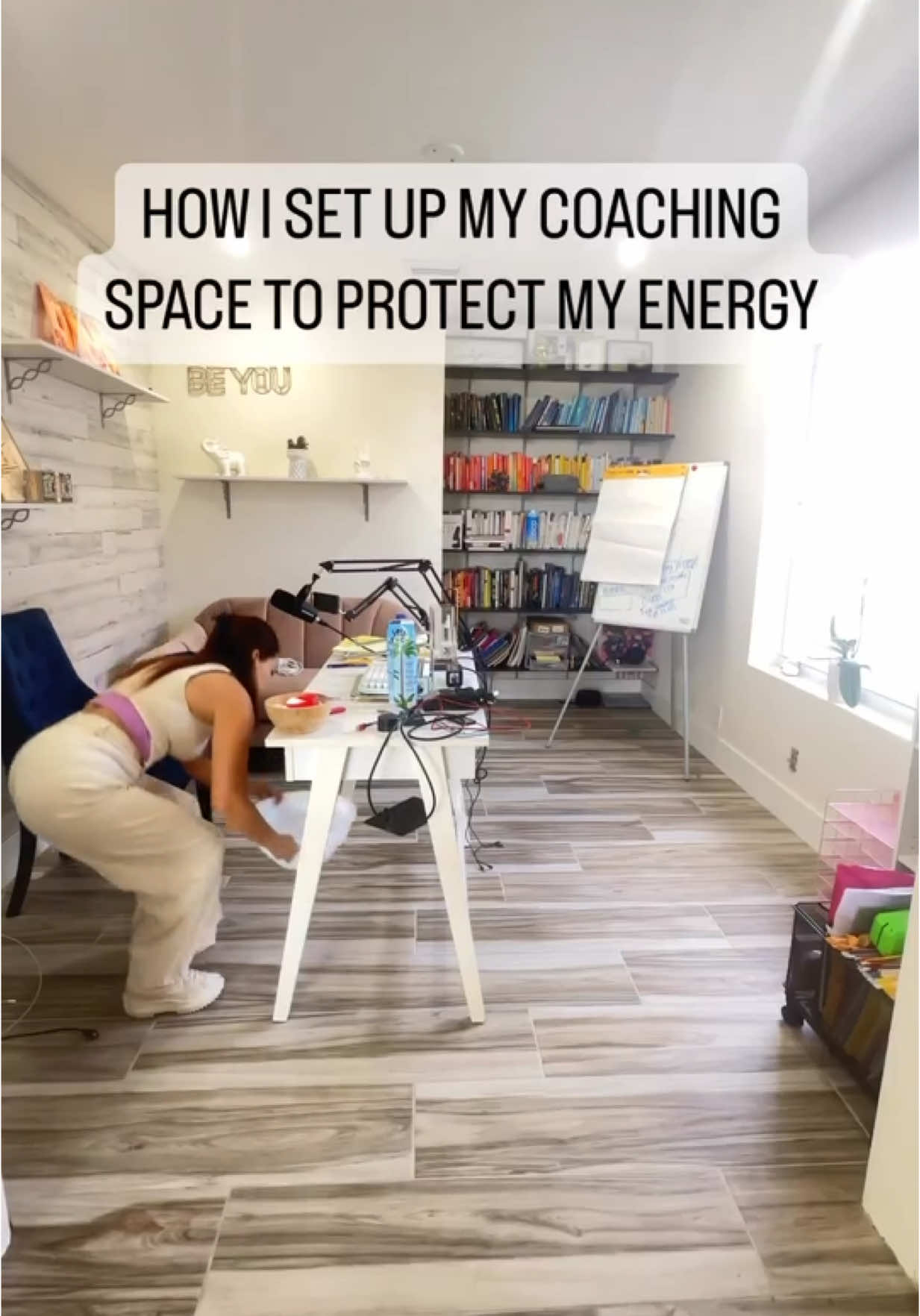 How I cleanse my office for good energy #creatorsearchinsights #energyclearing #intuitivecoach #coachingsession #energeticcleanse 