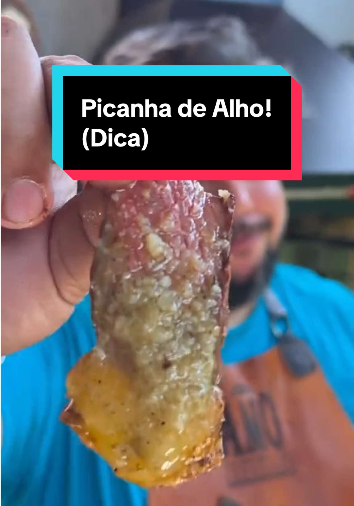 Picanha de alho!(Dica) . #picanha #alho #carne #dica