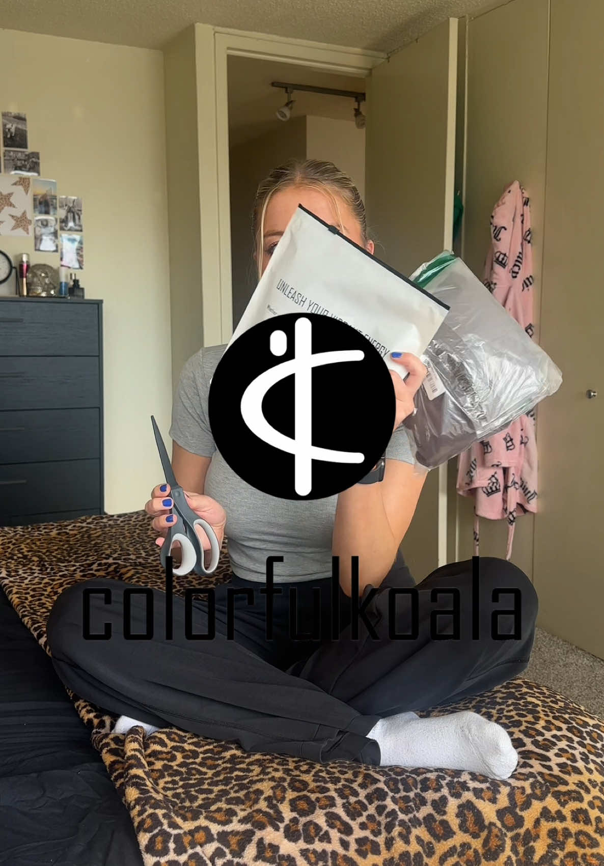 Shop @Colorfulkoala Shop using code Kate10 #colorfulkoala #activewear #activewearfit #workoutootd #prunboxing #bikershorts #tennisskirt 