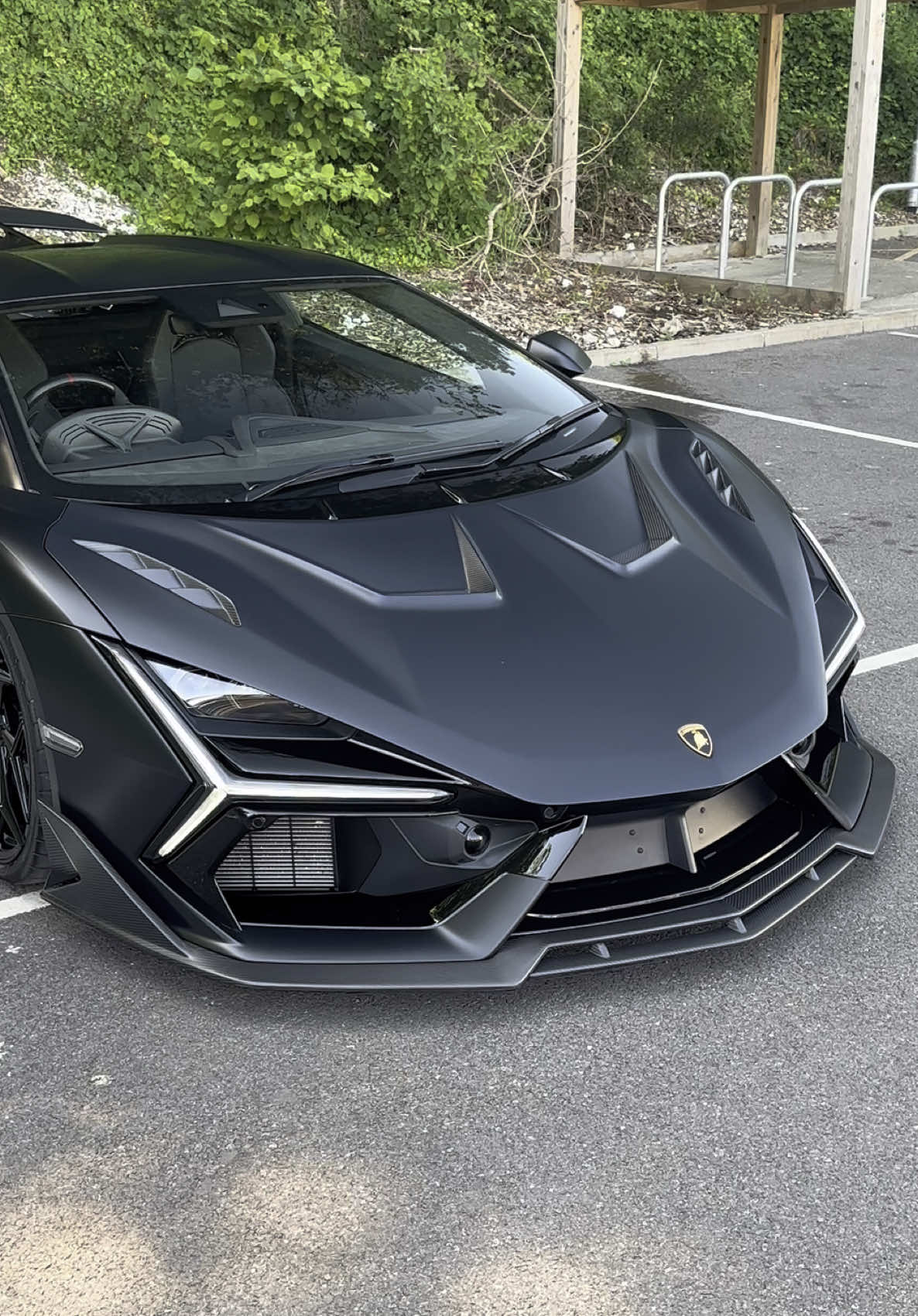 Rate the newest addition to the collection 🔥 #satinblackcollection #lamborghini #revuelto 