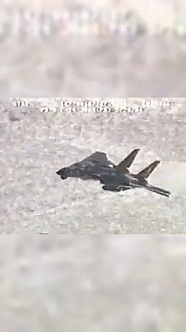 VX-9 'Vampires' F-14D Super Tomcat conducting JDAM testing at NAWS China Lake, circa 2002–2004. Painted in a striking black livery, this iconic test jet validated the Tomcat’s precision strike capability in its final evolution as the ultimate strike fighter. #vx9 #f14 