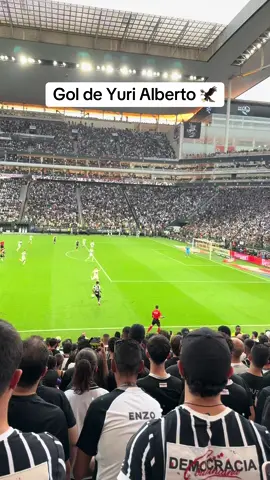 Gol de Yuri Alberto  #corinthians #neoquimicaarena 