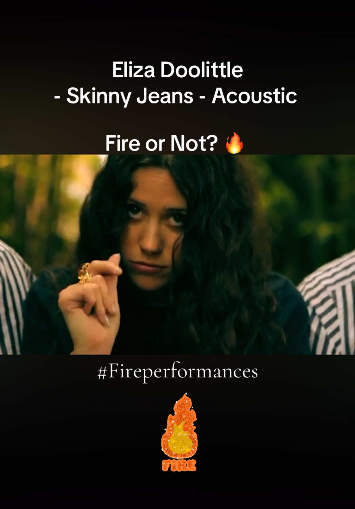 She makes cheeky sound soulful. Eliza Doolittle strips it back with this dreamy acoustic take on “Skinny Genes” – vocals, vibes, perfection. 😍😍 #fyp #musictok #singing #acoustic #vocals #oldschool #throwback #nostalgia #trending #trending #fireornot #fireperformances #tik_tok 
