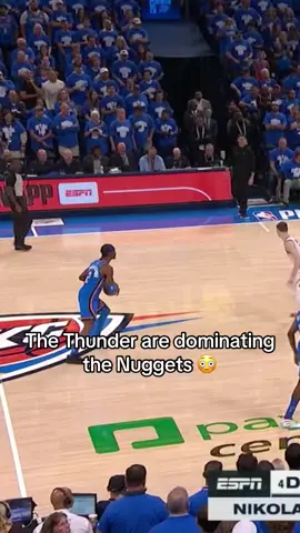 #okc #thunder #nuggets #shaigilgeousalexander #jokic #basketball ##nbaonespn #nbaplayoffs #game7 