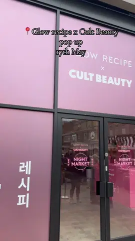 @Glow Recipe x @Cult Beauty pop up was so well organised and lots of freebies (stay till the end of the video to see what I got) #london#beauty#popup#visitlondon#glowrecipe#cultbeauty