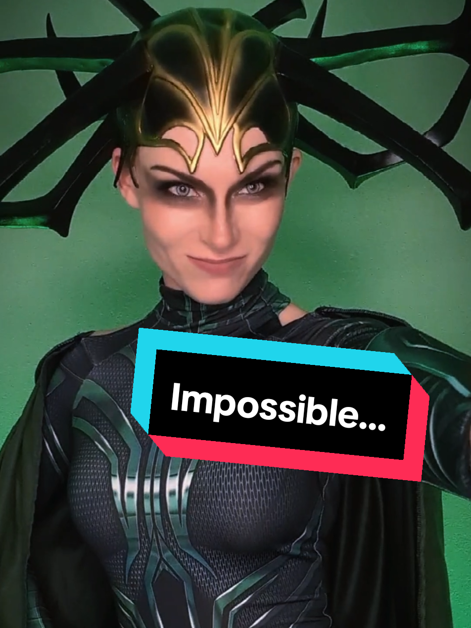 😳 #hela #helacosplay #thorragnarok 