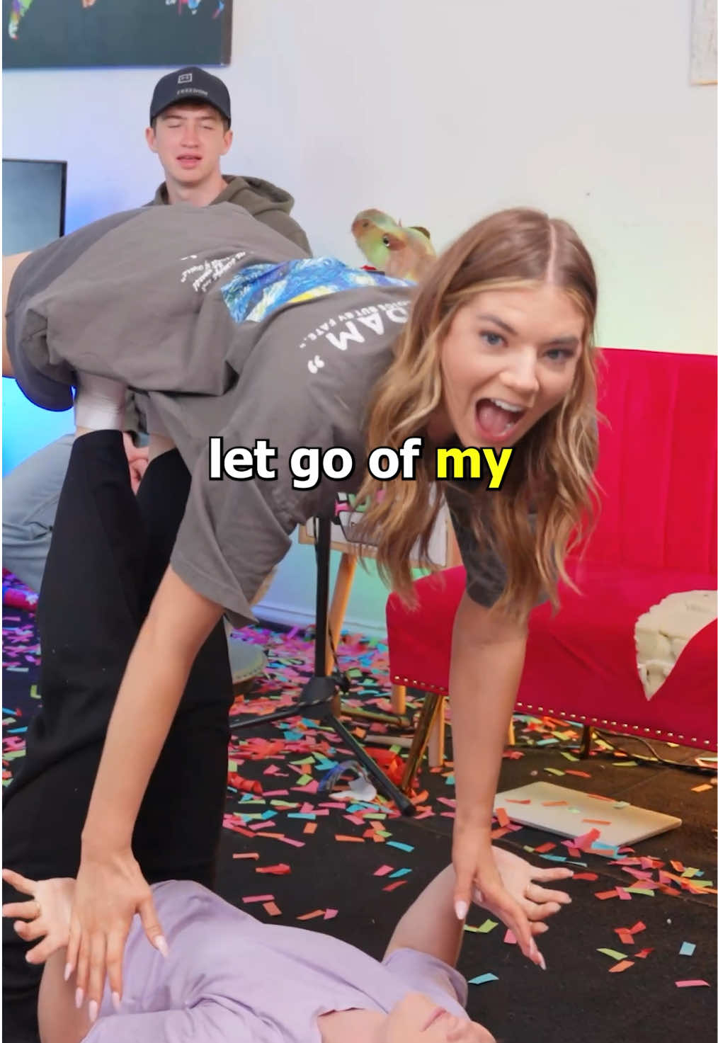 The Girls Try AcroYoga! @Cash Baker @Maverick Baker @Kate Baker @Kenzie Baker @harperzilmer4 