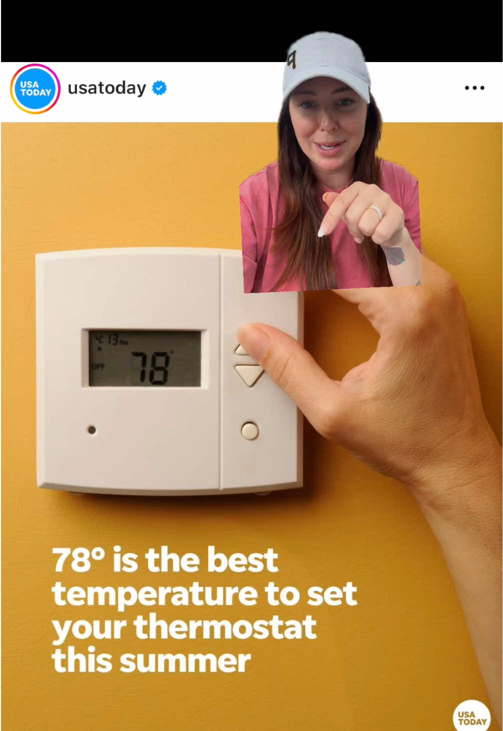 WHO is setting their AC to 78?! Should be illegal   