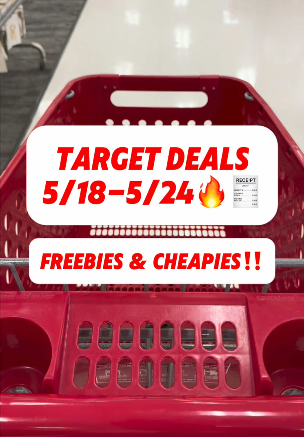 Best Target Deals This Week 5/18-5/24😍🔥 Comment “Target” for written breakdown✨#freebies #target #targethaul #targetcouponing #targetdealsthisweek #couponing #couponcommunity #targetcircle #targetdollarspot @Neutrogena @Clean & Clear @Aveeno @Air Wick US @First Response Pregnancy @Sprinkles @NIVEA @NIVEA USA 
