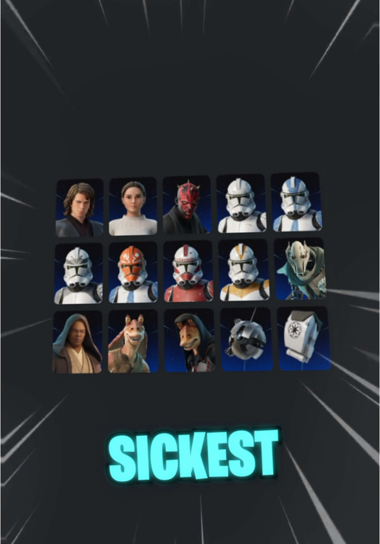 Star Wars Skins ARE FREE! 😱 #fortnite #fortnitestarwars #starwars #darthvader #fortnitecollabs #fortniteskins #fortniteitems #fyp 
