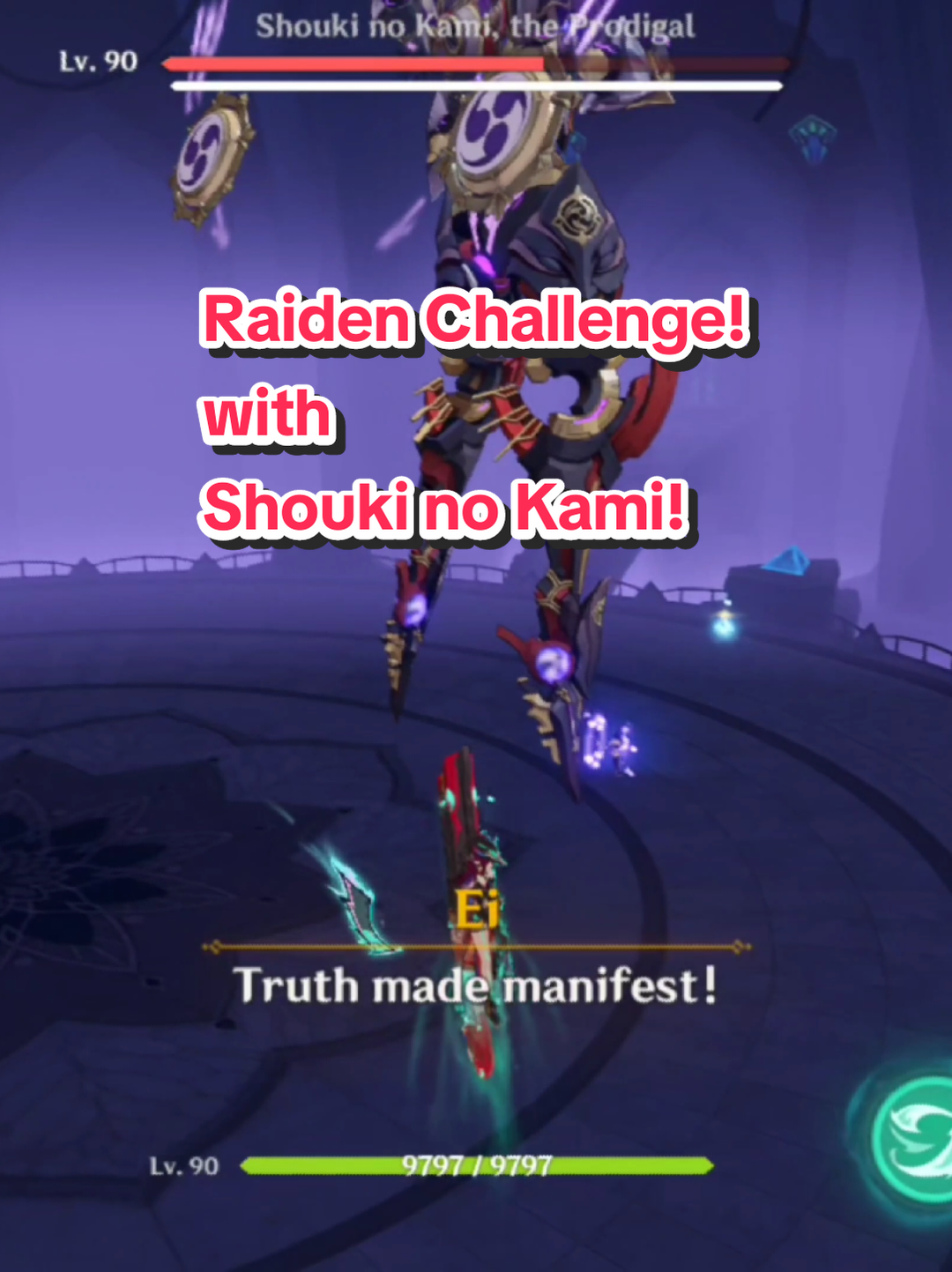 Time for Raiden! #genshin #GenshinImpact #raidenshogun #raidenei #raidenshogungenshinimpact #raideneigenshinimpact #scaramouche #scaramouchegenshinimpact  #shoukinokami #theprodigal #shoukinokamitheprodigal #everlastinglordofarcanewisdom  #joururiworkshop #fyp 