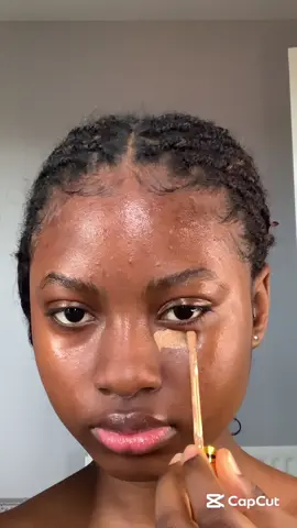 Tried the no foundation makeup look. #nofoundationmakeup #ukblackgirlmakeup #makeuptutourial 