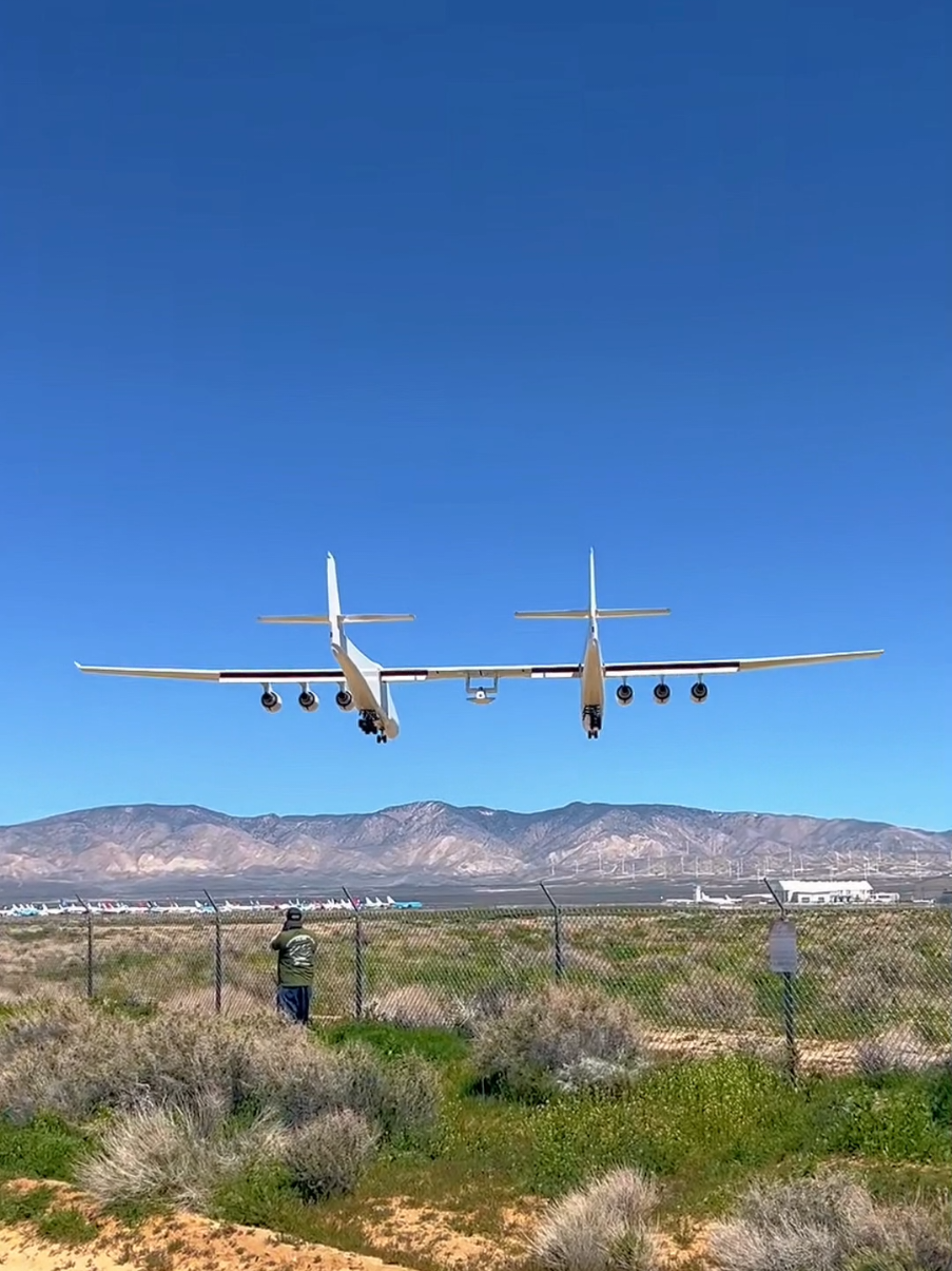 El Grandioso stratolaunch roc #stratolaunch #aviation #fyp #airbus 