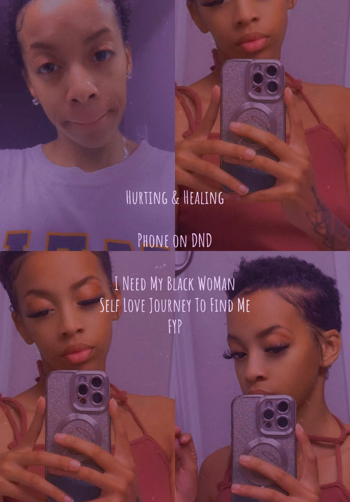 Goodbye Locs 😩 for now ..I can’t answer calls right now , I can’t answer questions , I can’t just soak in hurt . I need to fill my FYP with a positive algorithm. Just Heart ❤️ and scroll or drop a comment so I can follow you . My #selflovejourney #blackwomanmagic #HealingJourney #fyp #cuttingmylocs #lockstyles #locjourney 