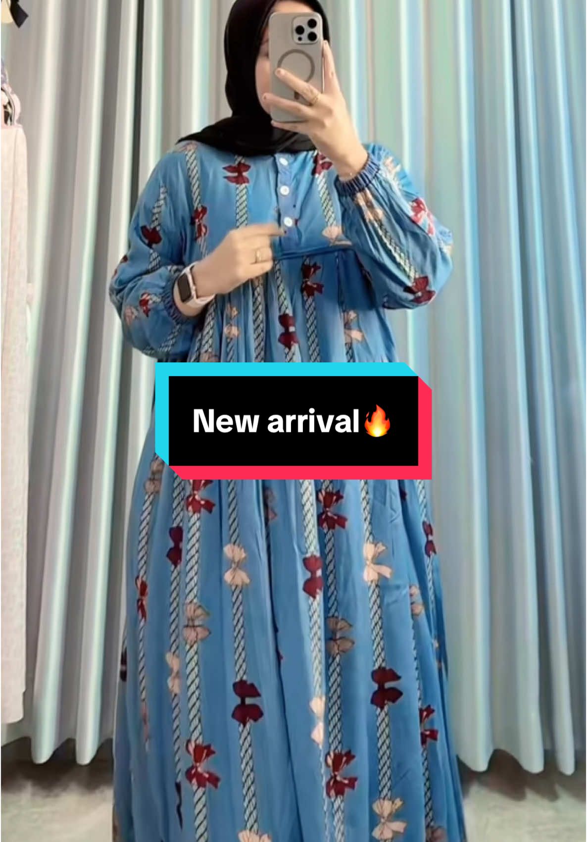Dress cantik#trending #gamis2025 #gamismuslimah #rayonmotif #fypppppp 