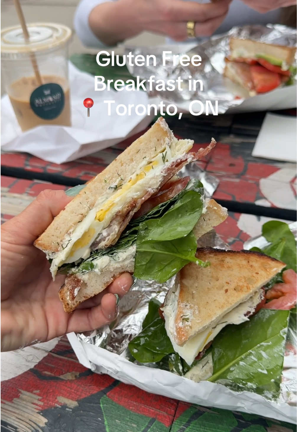 100% dedicated gluten-free breakfast & bakery in Toronto, ON!  Almond Butterfly Bakeshop😋 I can’t wait to come back because the gluten free goods over here are INSANE.  #celiac #glutenfree #canada 