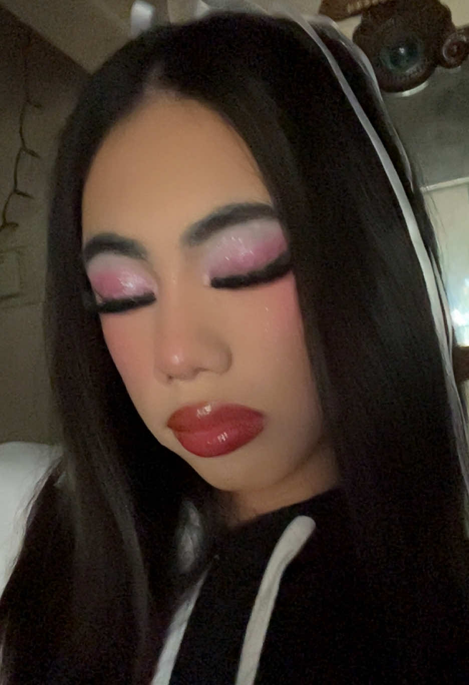 🤍🖤 || #grwm #makeup #foryoupage #fypシ #xyzbca 