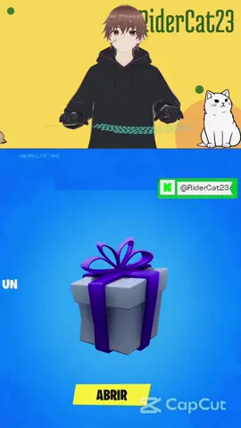 Gracias @Cat Militar por este regalo, los quiero mucho a todos. #fortnite #fyp #viral_video #fypシ゚ #fornitestarwars #livefornite 