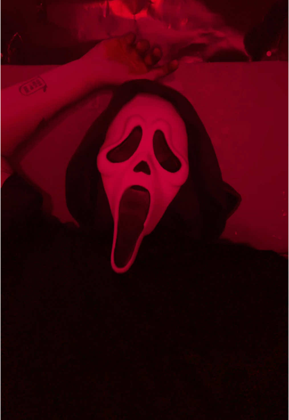 I’m loving this view👀 (MNDI)#ghostface #masktok #fyp #maskedmen #darkromance #BookTok #scream #mdni 