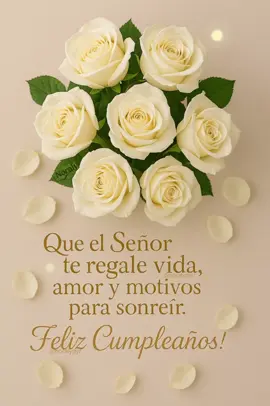 Feliz Cumpleaños!
 #felizcumpleaños #Dios #felicidades #parati #fyp #tendencia #amor #flores #gracias #foryou #tequiero #noralypyr 