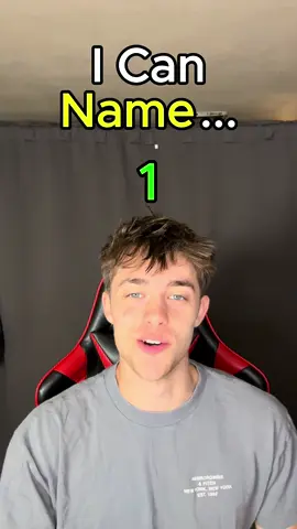 How many can you name? #skit #edit #meme #name #game 