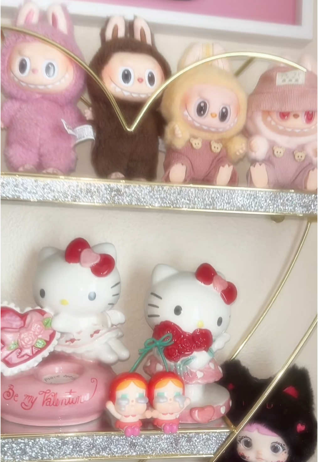 How do you store your collection?💞 #fyp #cute #viral #trending #pink #popmart #blindbox #labubu#sonnyangel 