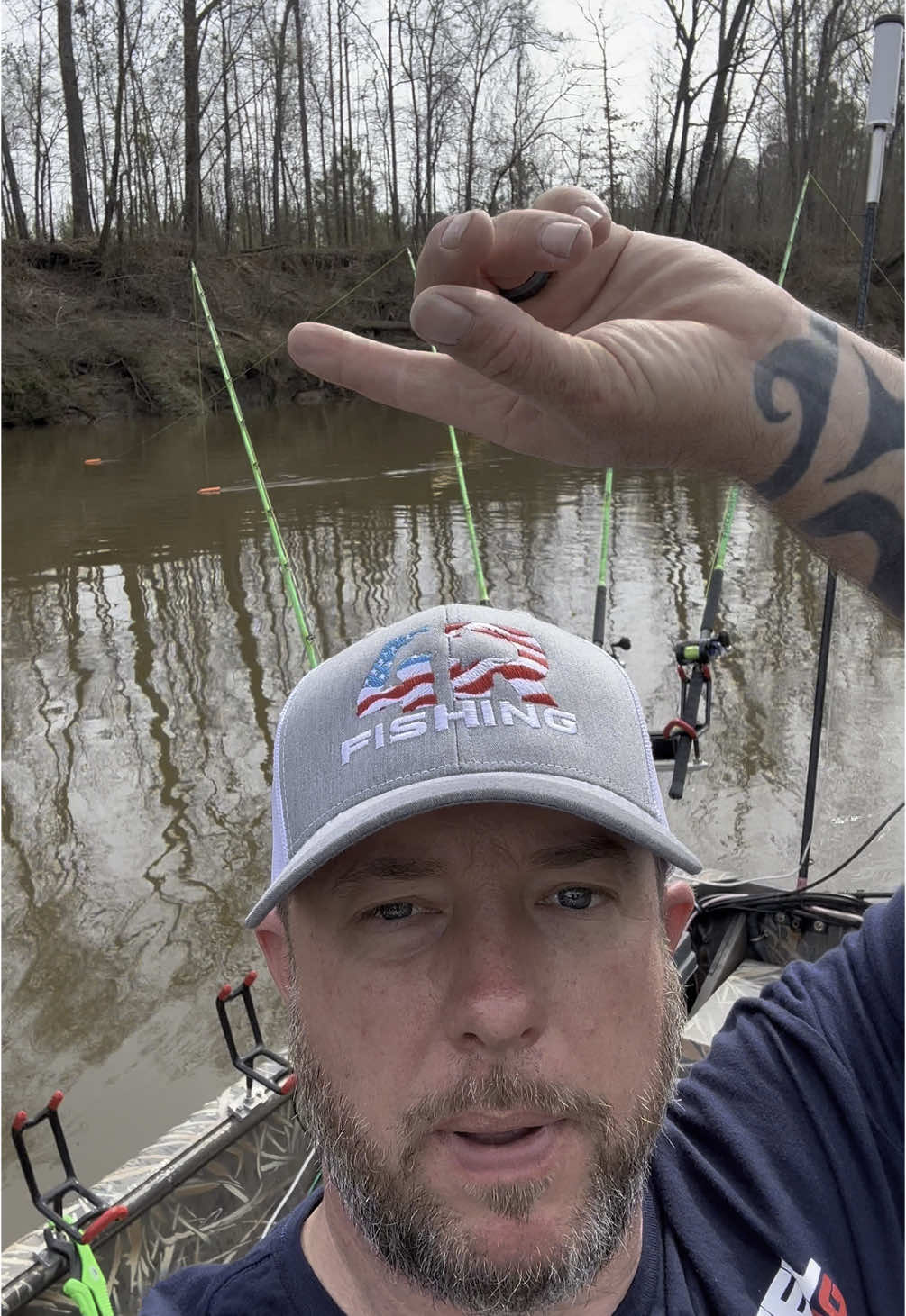 using planer boards while anchored