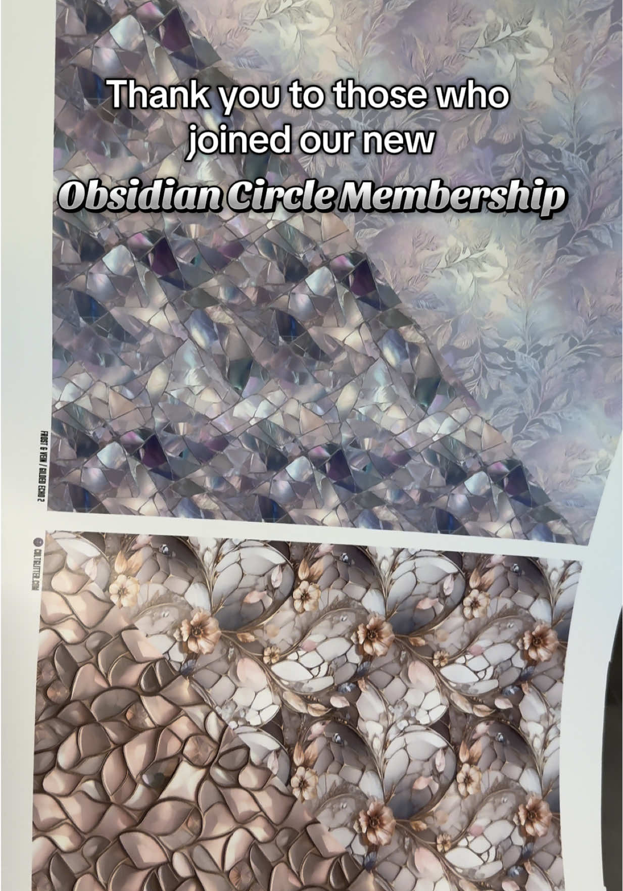 Thank you to our new Obsidian Circle Members! I am so excited for your first Vinyl box! They are GORGEOUS! We recently launched a new Membership on CultGlitter.com! It runs for $30/mo and comes with several perks including: ✨ 5 Exclusive Vinyl Combo Sheets per month ✨ Free US Shipping on the Box ✨ Early Access to Vinyl Releases ✨ $10 off code per month ✨ 10% off Site-wide every day ✨ 50% off all Digitals (including the Pass) ✨ and Free US Shipping threshold reduced to $75 instead of $100 The Membership is worth the price of Vinyl alone plus you get all the extras! More perks are coming! Stay tuned! Join at the link in my bio! . . . #CultGlitterCo #CultGlitter #CGcrew #GlitterIsTheNewBlack #GlitteredForHerPleasure #TemplateTape #burstmethod #bursttumbler #glittertumbler #glittertumblers #glitterpens #resintumbler #resinart 