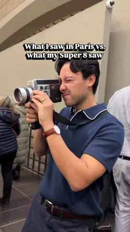 Everything in Paris is more cinematic on Super 8 📽️ Film from and processed by @Pro8mm  #super8 #super8film #canon814 #canon814xl #8mmfilm #super8camera