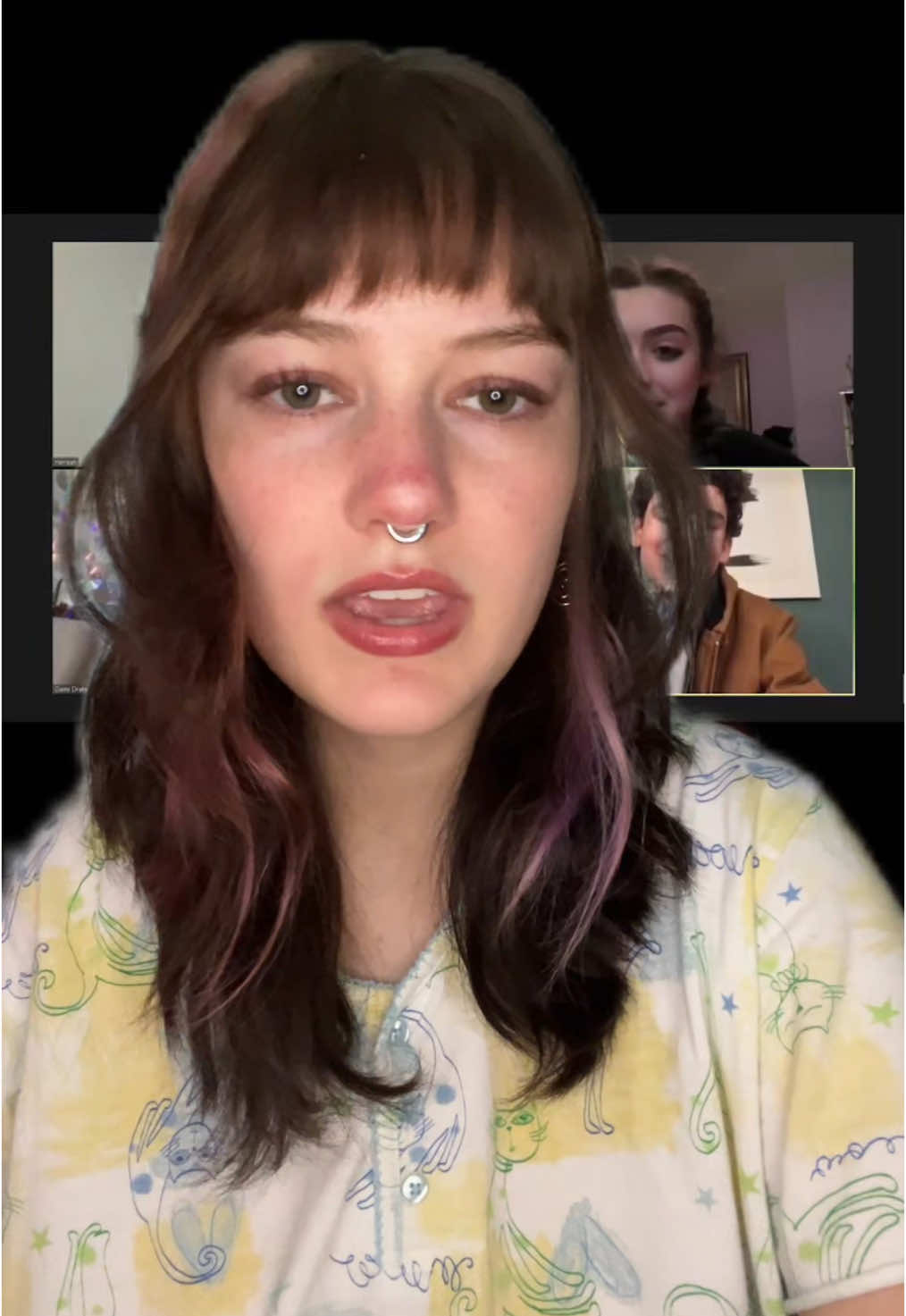 Don’t call me chronically online final boss I know there’s people out there wondering the same thing #4freakshow #slushynoobz #haleysharpe #clairedrake 