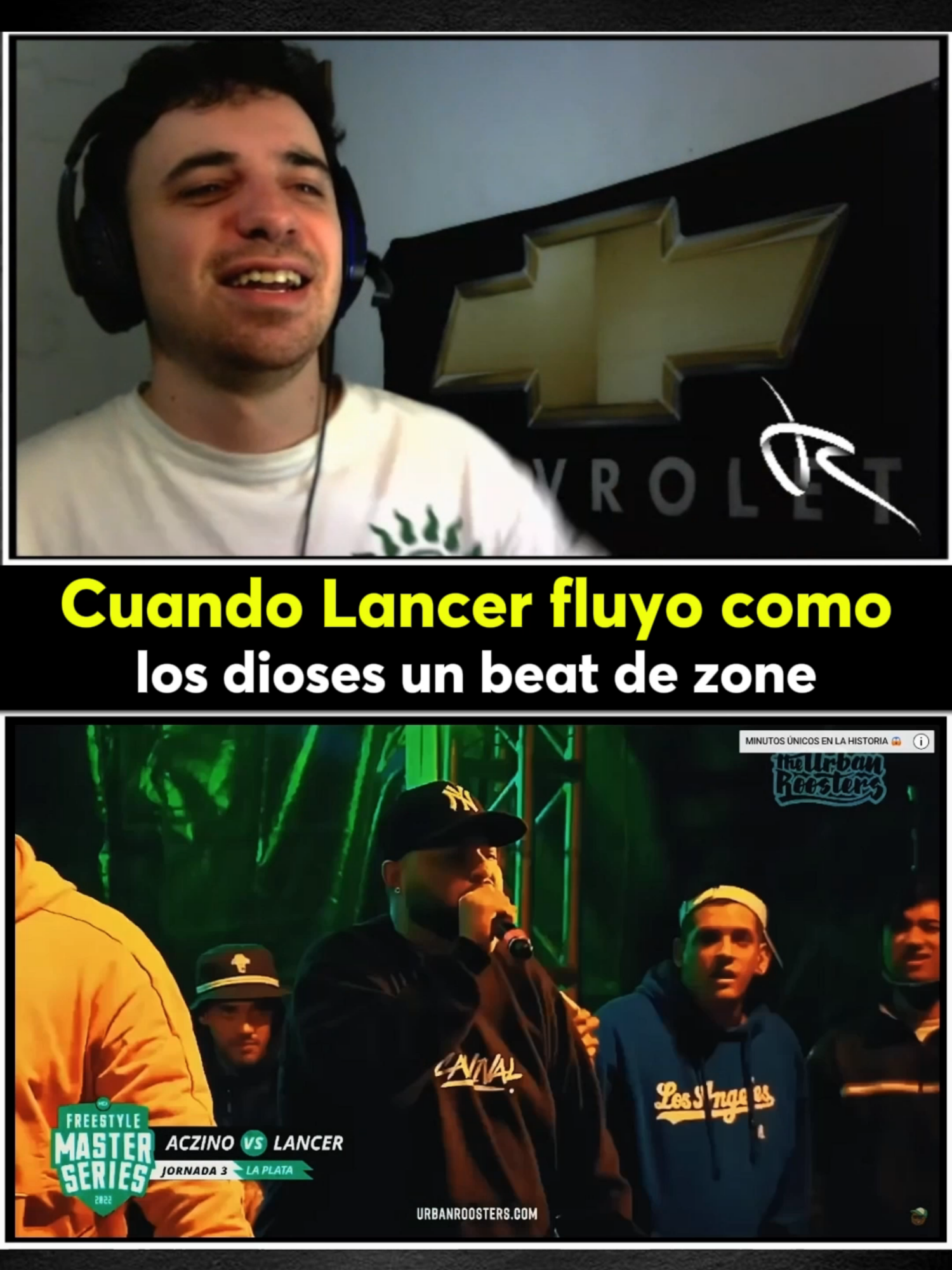 Minutazo Lancer lirical vs Aczino beat de zone #paratiiiiiiiiiiiiiiiiiiiiiiiiiiiiiii #urbanroostersnetwork #urbanroosters #viralvideos #fyp #redbull #freestyle #Rap #FMS #shorts #FMSEspaña #FMSArgentina #FMSMexico #FMSChile #FMSPeru #fmscolombia #FMSinternacional #fmscaribe #HipHop #Suscribite 