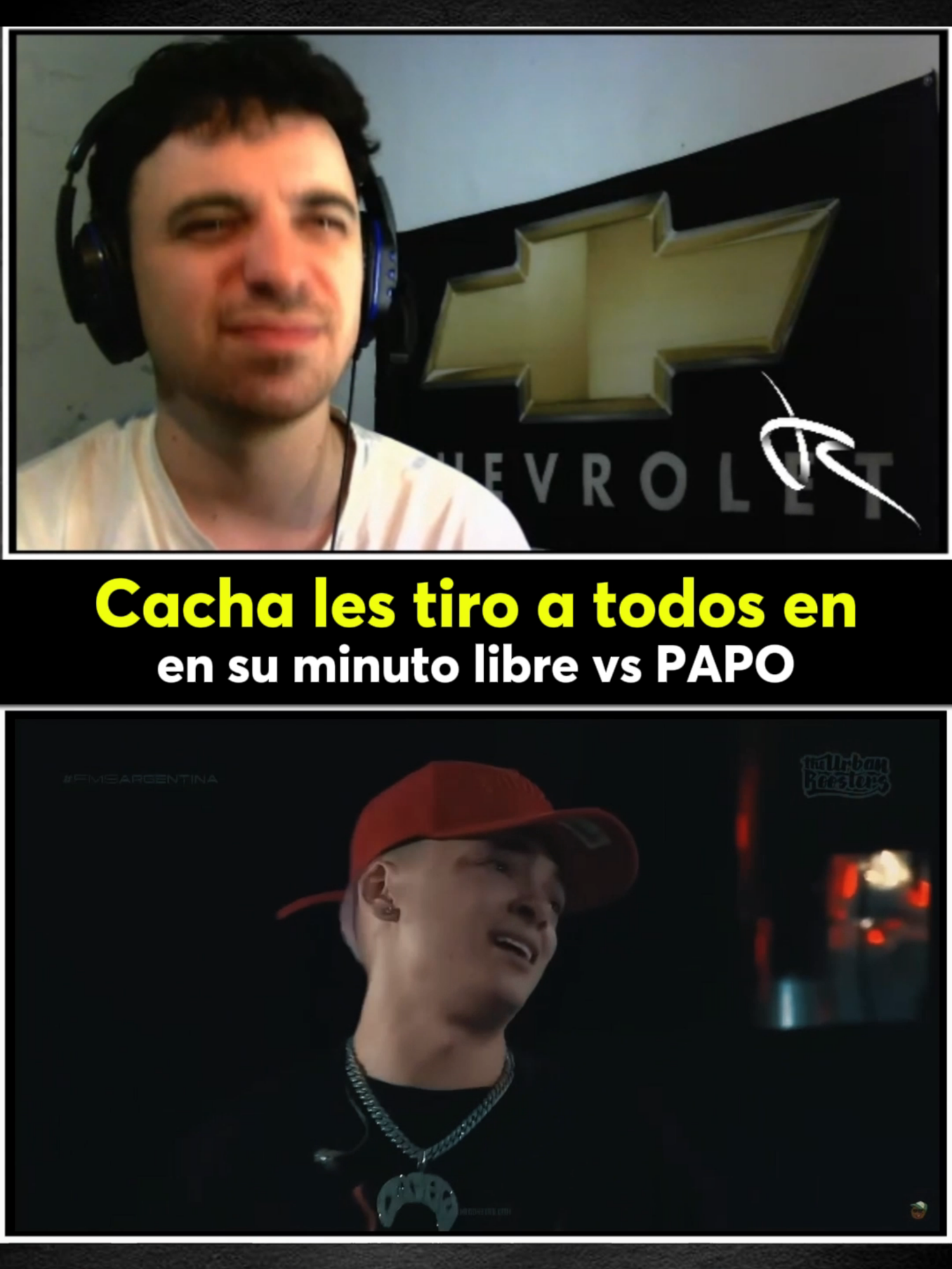 Cacha les tiro a todos enen su minuto libre vs PAPO #paratiiiiiiiiiiiiiiiiiiiiiiiiiiiiiii #urbanroostersnetwork #urbanroosters #viralvideos #fyp #redbull #freestyle #rap #FMS #shorts #FMSEspaña #FMSArgentina #FMSMexico #FMSChile #FMSPeru #fmscolombia #FMSinternacional #fmscaribe #hiphop #Suscribite