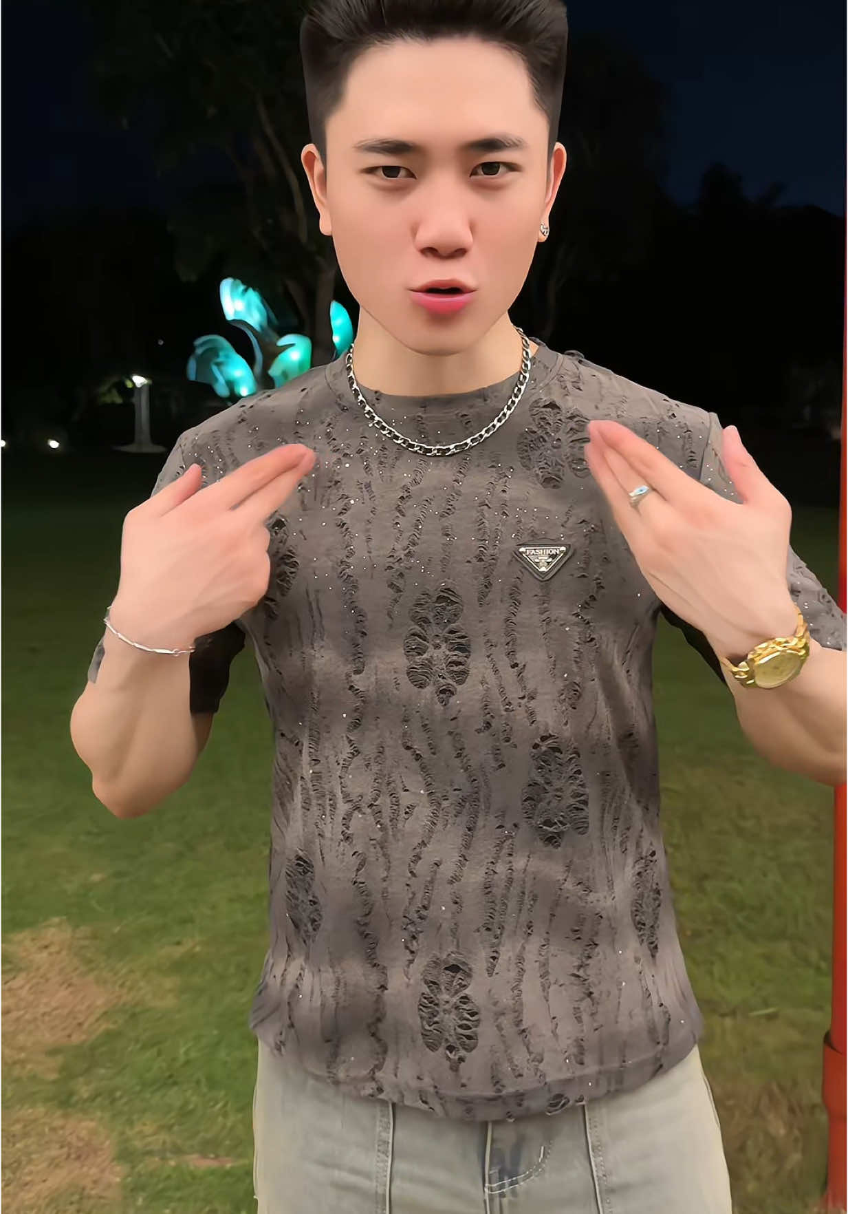 Áo Cộc tay Nam Nữ phong cách Đ