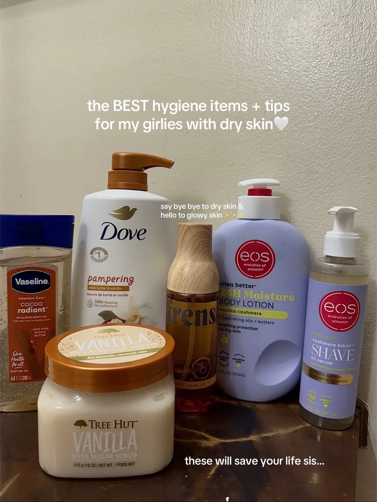 Glowing skin care routine✨ Dry skincare routine + dry skin tips🤍 Hygiene tips for girls🫧 The BEST hygiene products for girls🧼 #jaysvlogs #hygienetips #showerroutine #showerroutine #showertok #hygieneproducts #bodycareroutine ##dryskin #dryskintips #glowingskin #glowingskincare #glassskin #fyp #creatorsearchinsights @Naturium @eos Products @Tree Hut @Dove Beauty & Personal Care @Gillette @The Heritage Store 